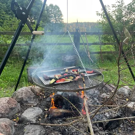 Dom W Lesie Nad Jeziorem Kaszuby