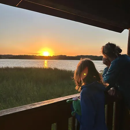 Сasa de vacaciones Dom W Lesie Nad Jeziorem Kaszuby - Gniazdo Dabrowka (Koscierzyna)