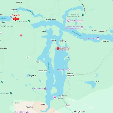 Feriehus Dom W Lesie Nad Jeziorem Kaszuby - Gniazdo