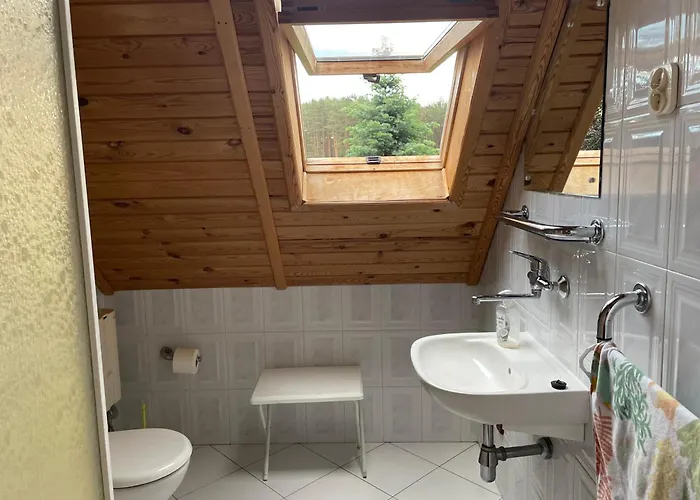 Semesterbostad Dom W Lesie Nad Jeziorem Kaszuby - Gniazdo Dabrowka (Koscierzyna)